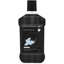 SEYSSO Carbon Black Odświeżający płyn do płukania jamy