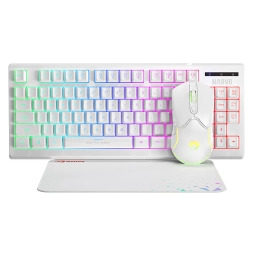 Marvo CM310 RGB Biały Zestaw mysz i klawiatura