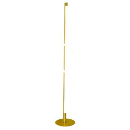 No Name Lampa LED podłogowa w kolorze złotym