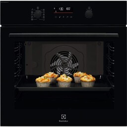 Piekarnik elektryczny parowy Electrolux 600 SteamBake EOD6F77WZ Termoobieg