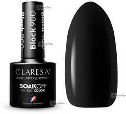 CLARESA - SOAK OFF UV/LED - BLACK &