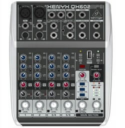 Behringer Xenyx QX602 MP3 Mikser 6 Kanałów