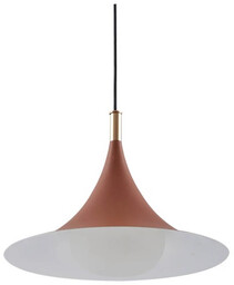 Lampa Wisząca Lindby, Jarl, ściemnialny, brąz rdzawy, jadalnia,