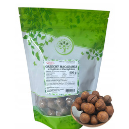 Orzechy macadamia w łupinie z kluczykiem 500g skorupce