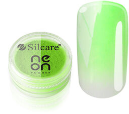 Silcare Pyłek do paznokci Neon Powder Green 3