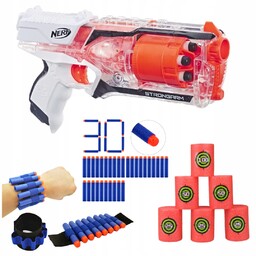 Nerf Elite Strongarm 36x Strzałki Cele Dodatki