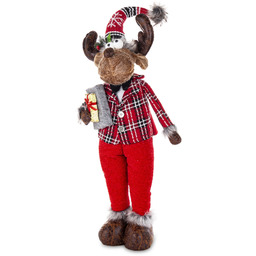 Figurka dekoracyjny świąteczny Renifer 65x20x15 173186