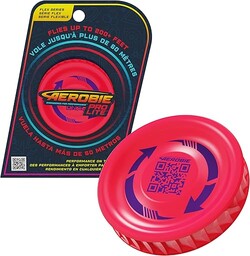 Aerobie Unisex-Youth Pro Lite, czerwony/fioletowy, jeden rozmiar (6063042)