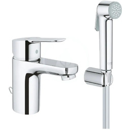 Grohe Bateria umywalkowa stojąca Bauedge chrom z bidetką