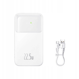 Powerbank 10000mAh 22.5W kabel Usb-a Usb-c 0.3m Baseus