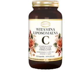 Asepta Witamina C liposomalna, 100 kapsułek