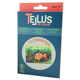 Drewniany rozkładany teatrzyk 3D - Rybka błazenek