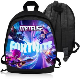 Plecak Personalizowany FORTNITE z NADRUKIEM IMIENIA - Idealny