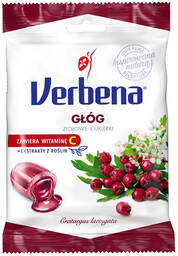 VERBENA Cukierki ziołowe Głóg, 60 g