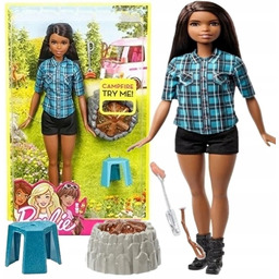 Lalka Barbie Na Biwaku Akcesoria 3743