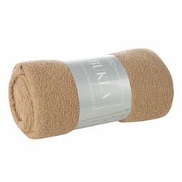 Eurofirany Koc narzuta 200x220 Bukla beżowy baranek