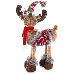 Figurka dekoracyjny świąteczny Renifer 50x30x15 173190