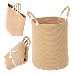 Wiklinowy Kosz Na Pranie 68 L Pleciony