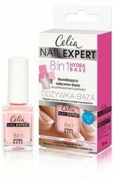 Celia Nail Expert Nawilżająca odżywka-baza do paznokci 8w1