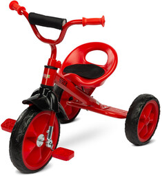 Toyz, rowerek trójkołowy York Caretero, red