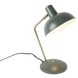 Inteligentna lampa stołowa zielona z brązem z WiFi