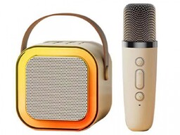 Zestaw Karaoke Mikrofon Z Głośnikiem