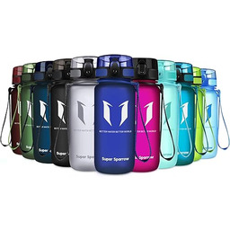 Sportowa butelka wody Super Sparrow -12oz - Plastik