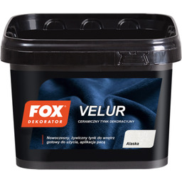 Tynk żywiczny Velur 001 alaska 5 kg FOX