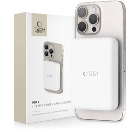 TECH-PROTECT PB11 LIFEMAG MAGSAFE POWER BANK 10000MAH WHITE