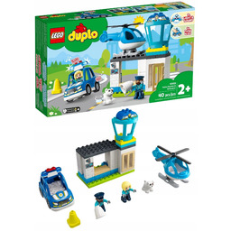 Lego Duplo Posterunek policji i helikopter 10959