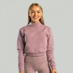 STRIX Sweter damski z wysokim kołnierzem Essential Mauve