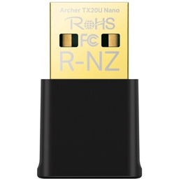 TP-LINK Karta sieciowa Archer TX20U Nano USB-A, Zewnętrzna,