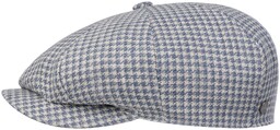 Czapka Kaszkiet Reynoldsville Houndstooth by Lierys, beżowo-niebieski, L