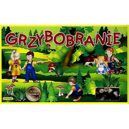 Adamigo Grzybobranie Gra Planszowa, Wielokolorowy, 34 x 3