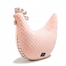 Kura Babci Dany Pricess Chessboard Powder Pink