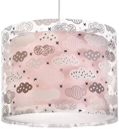 Dalber Lampa wisząca Clouds do pokoju dziecięcego, różowa