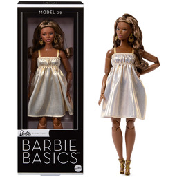 Barbie Basics Model 09, Kolekcjonerska lalka modowa brunetka,