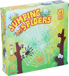 Gra zręcznościowa skaczące pająki EDDY TOYS 21el