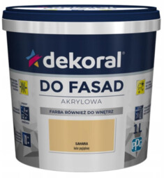 Dekoral Farba akrylowa do fasad Sahara 5L