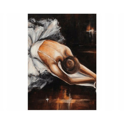 50x70cm Baletnica obraz pion ścian