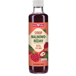 POLSKA RÓŻA Syrop Malinowo - Różany, 250 ml