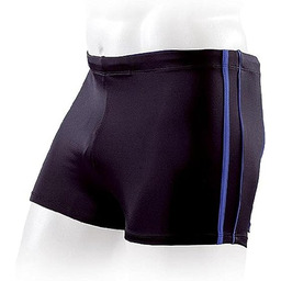 Fashy Chłopięce kąpielówki 24008 czarny czarny i niebieski