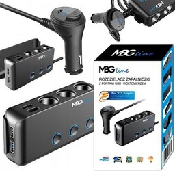 MBG Line Rozdzielacz gniazda zapalniczki HC67C