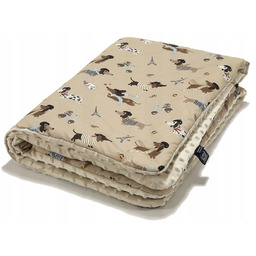 La Millou ciepły koc Minky roz. M 80x100