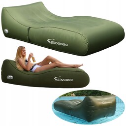 Materac Leżak z wbudowaną pompką elektryczną Aerogogo PS2