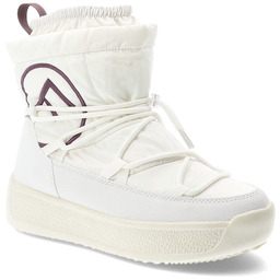 Filippo Białe Śniegowce Ciepłe Buty Damskie Na Platformie