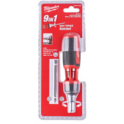 Milwaukee 4932471598 Uniwersalny wkrętak z grzechotką 9w1