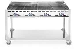 Hendi Grill gazowy Green Fire Profi Line 4-palnikowy