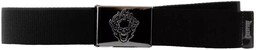 pasek męski CREATURE BONEHEAD FLAME WEB Black
