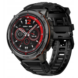 Smartwatch Maxcom FW111 Titan Chronos Gps Czarny Pancerny